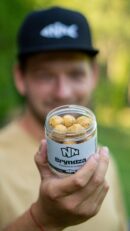 Rozpustné boilies Bryndza HNV (Zemiak / Slanina / Butyric)